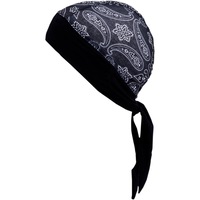 Bandana Z-Wrap Negru Cu Alb