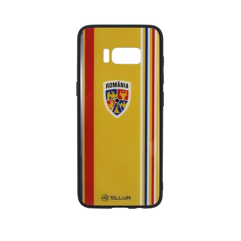 Husa de protectie Tellur FRF Glass Print Suporter pentru Samsung Galaxy S8