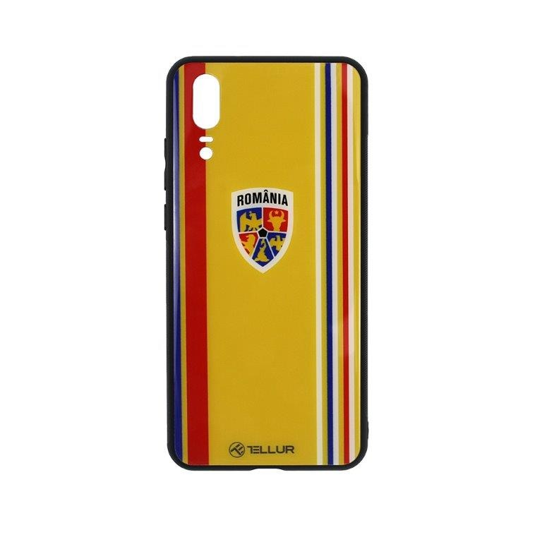 Husa de protectie Tellur FRF Glass Print Suporter pentru Huawei P20