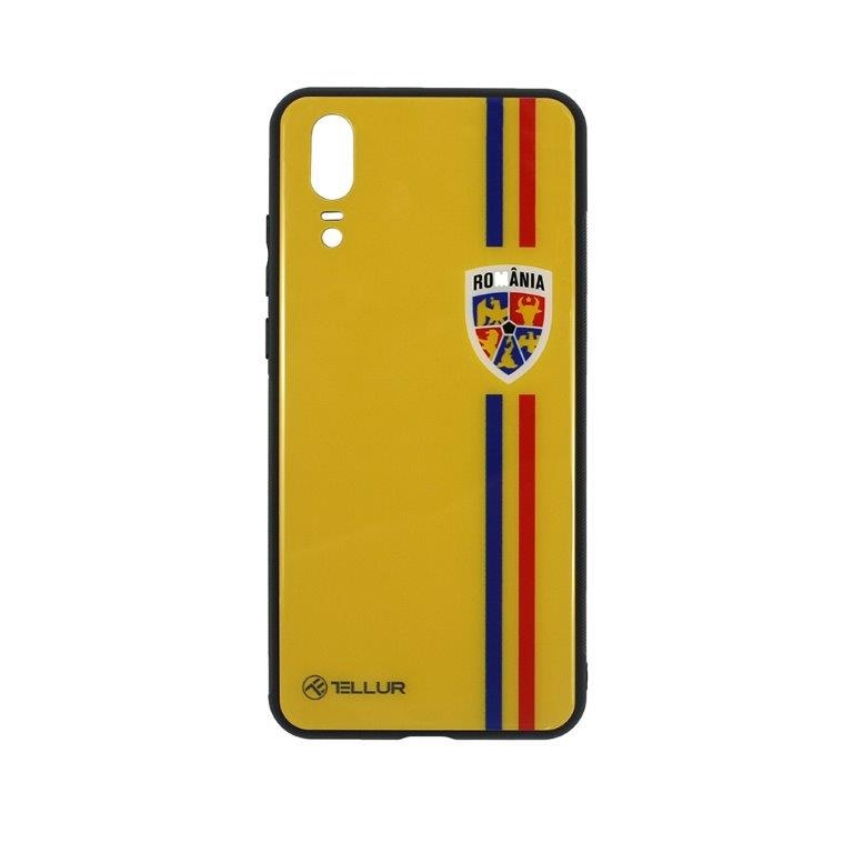 Husa de protectie Tellur FRF Glass Print Tricolor pentru Huawei P20