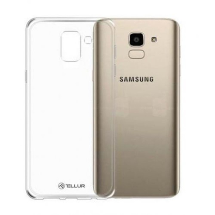 Предпазен калъф Tellur Tellur Silicon за Samsung Galaxy J6 2018, Прозрачен