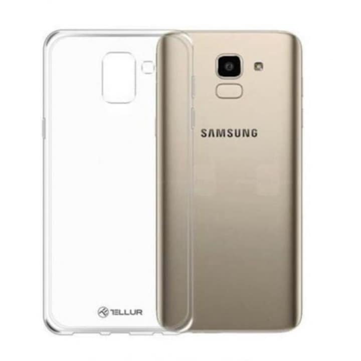 Tellur Silicon Védőtok Samsung Galaxy J6 2018 mobiltelefonhoz, Átlátszó