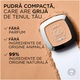 Pudra compacta L'Oreal Paris True Match 2N Subton Neutru, rezistenta indelungata si aspect mat, 9 g