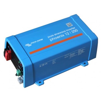 Invertor sinus pur 12V 250W Victron Energy Phoenix 12/250 VE.Direct Schuko Invertor sinus pur 12V 250W Victron Energy Phoenix 12/250 VE.Direct Schuko