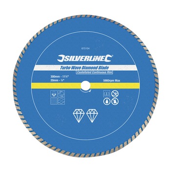 Disc turbo beton, 300 x 20mm, Silverline Disc turbo beton, 300 x 20mm, Silverline
