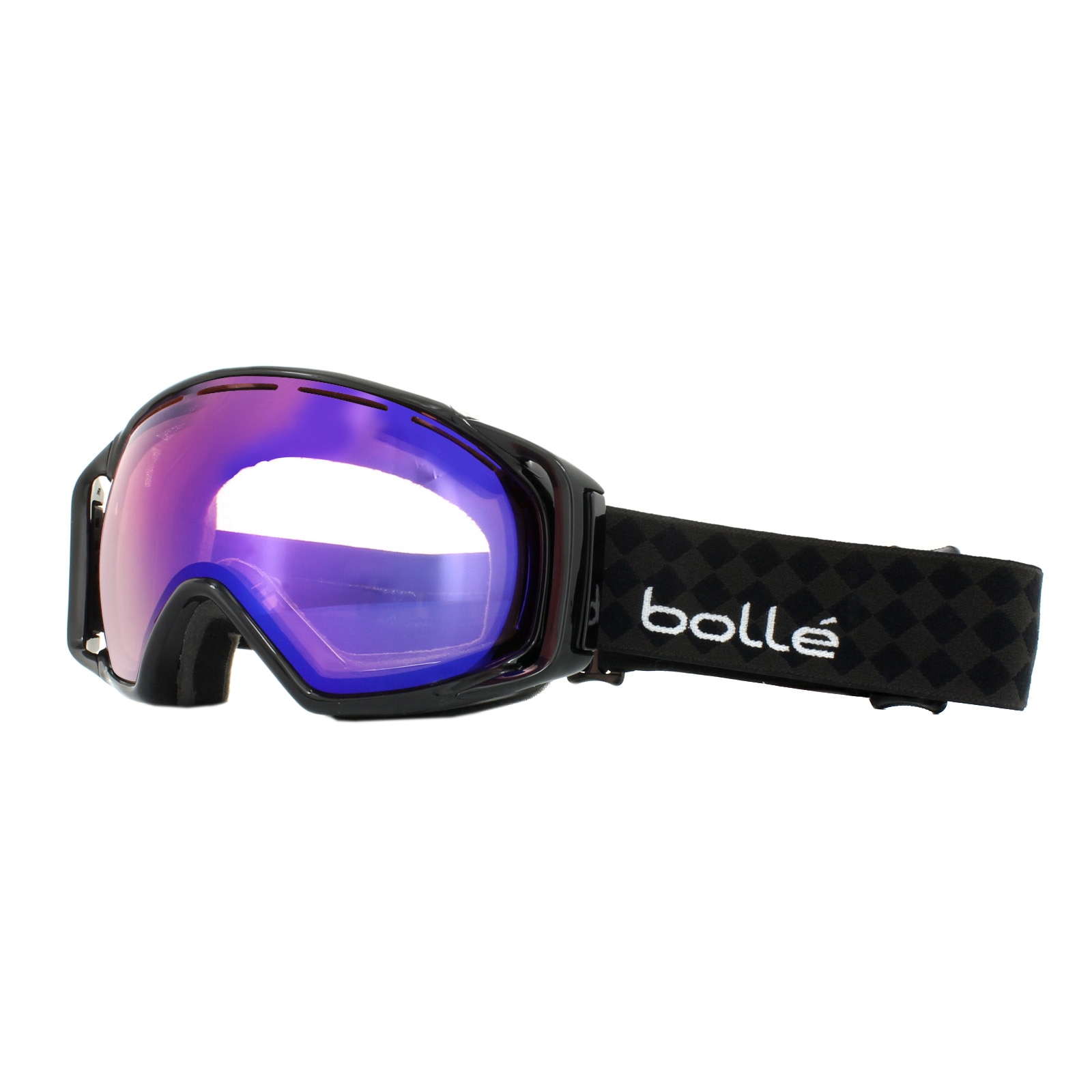 Ochelari ski Bolle Gravity 2 Tones Black Modulator Vermillion Blue