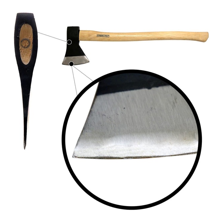 Брадва с дървена дръжка Artool, 1,25 кг