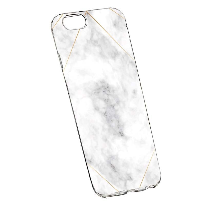 Husa Silicon, Transparent, Slim, Marble, 135, Apple iPhone 6 PLUS / 6S PLUS