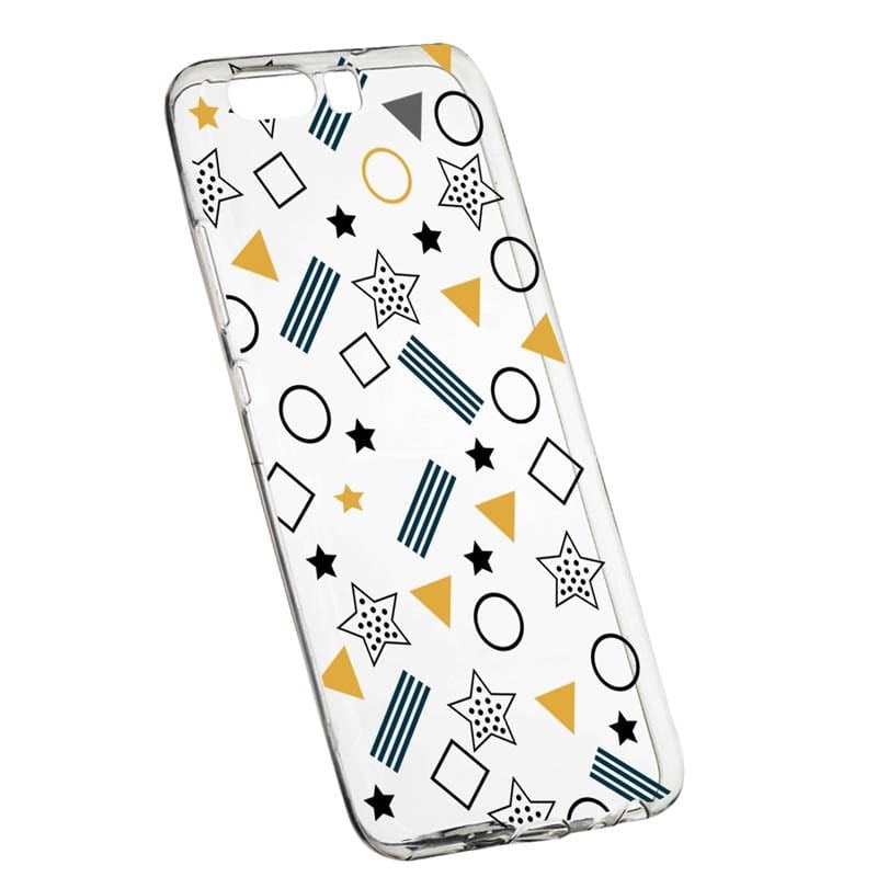 Husa Silicon, Transparent, Slim, Star, 138, Huawei Y6 2018