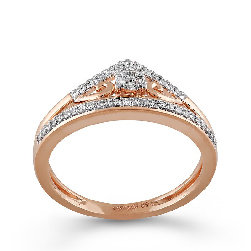 Inel Blanco's Aur 18k Diamante, 51 RF13694-R