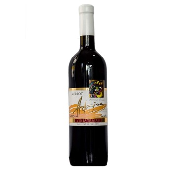 Vin Merlot Admira Vinia Traian, 0.75 L, rosu demisec Vin Merlot Admira Vinia Traian, 0.75 L, rosu demisec