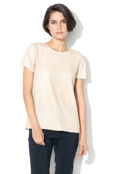 Stefanel, Bluza cu paiete, Bej Stefanel, Bluza cu paiete, Bej