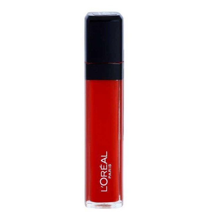 Lip Gloss Mat L'OREAL Infallible Mega Gloss Matte - 404 Rasputine Me, 8 ml Coral