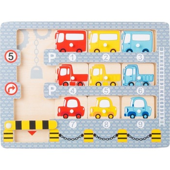 Puzzle din lemn parcarea de masini Puzzle din lemn parcarea de masini