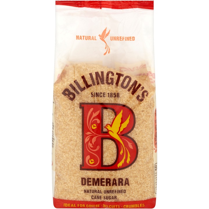 Zahar brun Demerara 500g Billington's