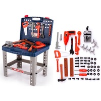 banc de lucru interactiv micul meu mecanic  multitudine de accesorii 73 cm inaltime bormasina  fierastrau  ciocan  suruburi  menghina  chei ideal pentru dezvoltarea imaginatiei creativitatii si capacitatea de a gandi independent imagen 38_0_
0
