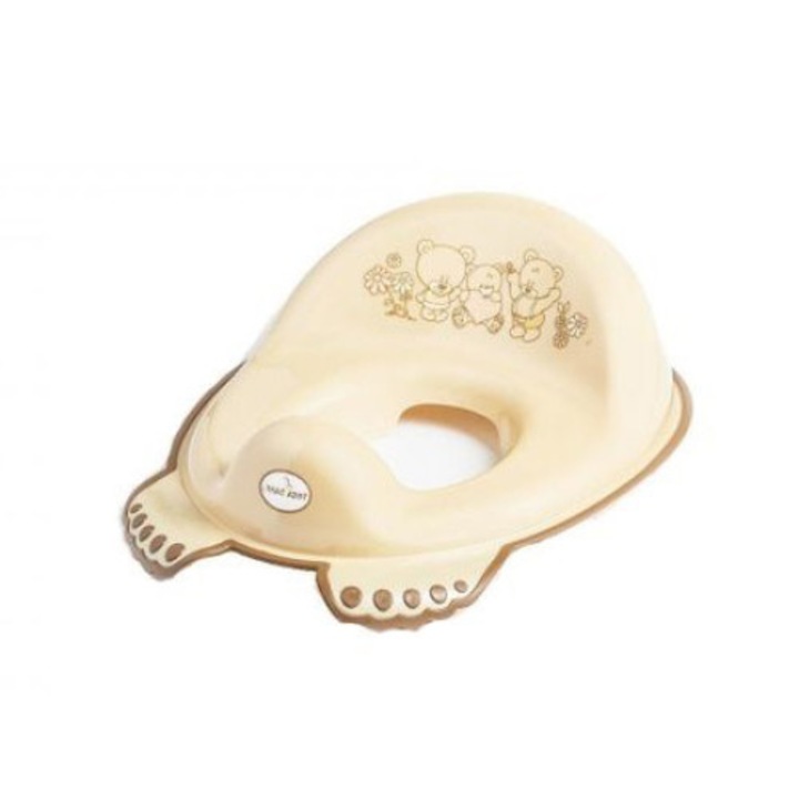 Csúszásgátló szűkítő Tega Baby Bear WC-hez 016-119, Bézs