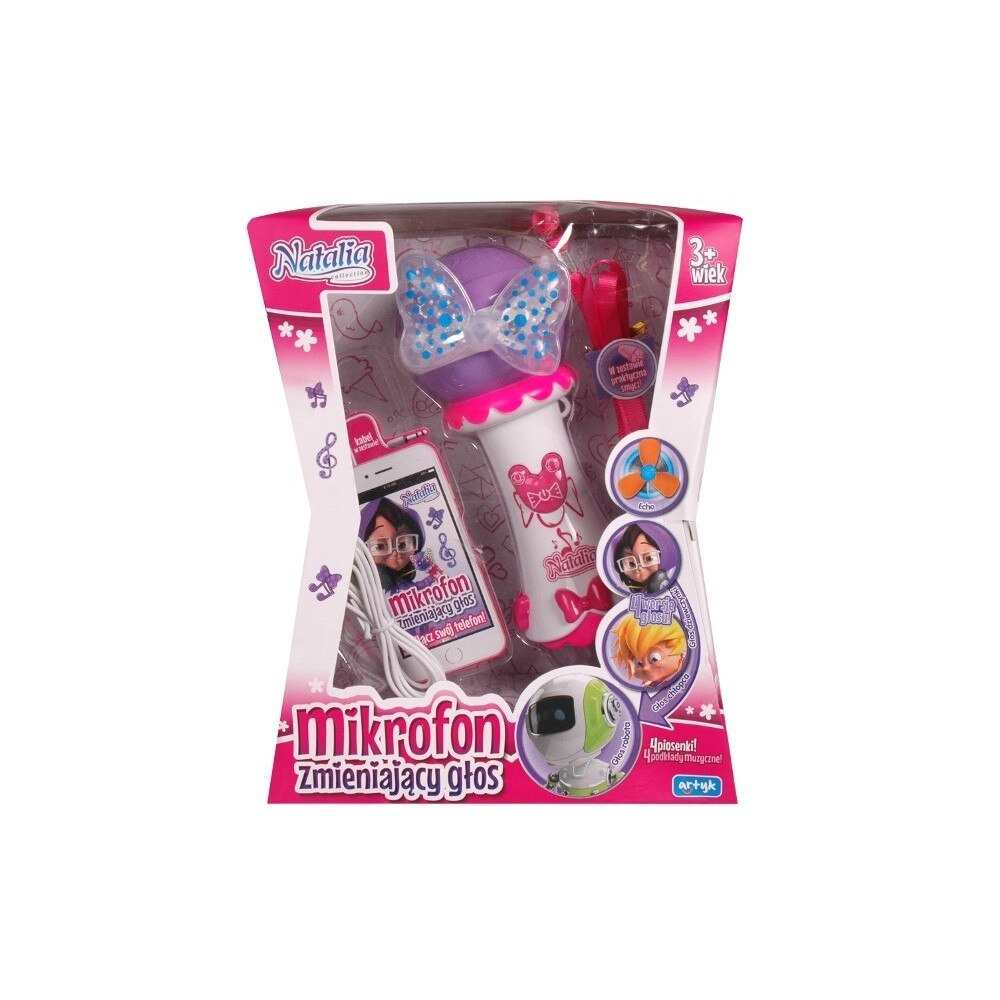 Jucarie interactiva Artyk, Natalia, Microfon