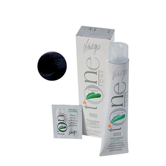 Vopsea semipermanenta de par Vitality's Tone fara amoniac 4.5 100 ml