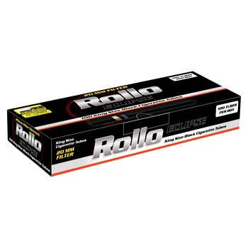 Tuburi tigari Rollo - Eclipse Black 100 Tuburi tigari Rollo - Eclipse Black 100