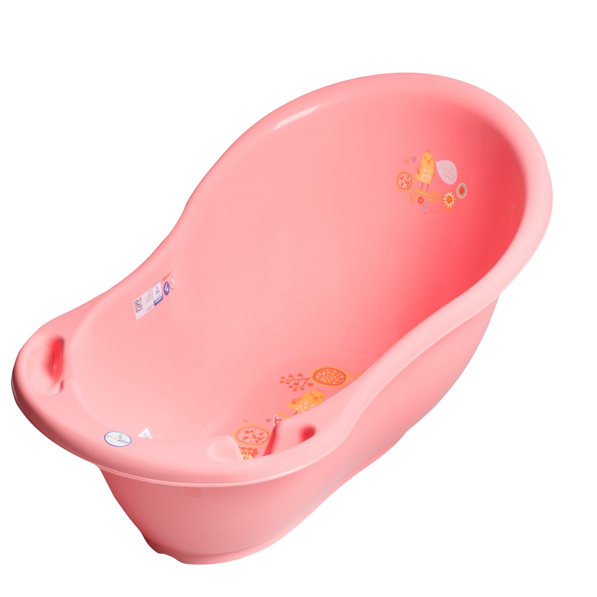 Cadita de baie 102 cm Tega Baby Folk 004-114, Roz