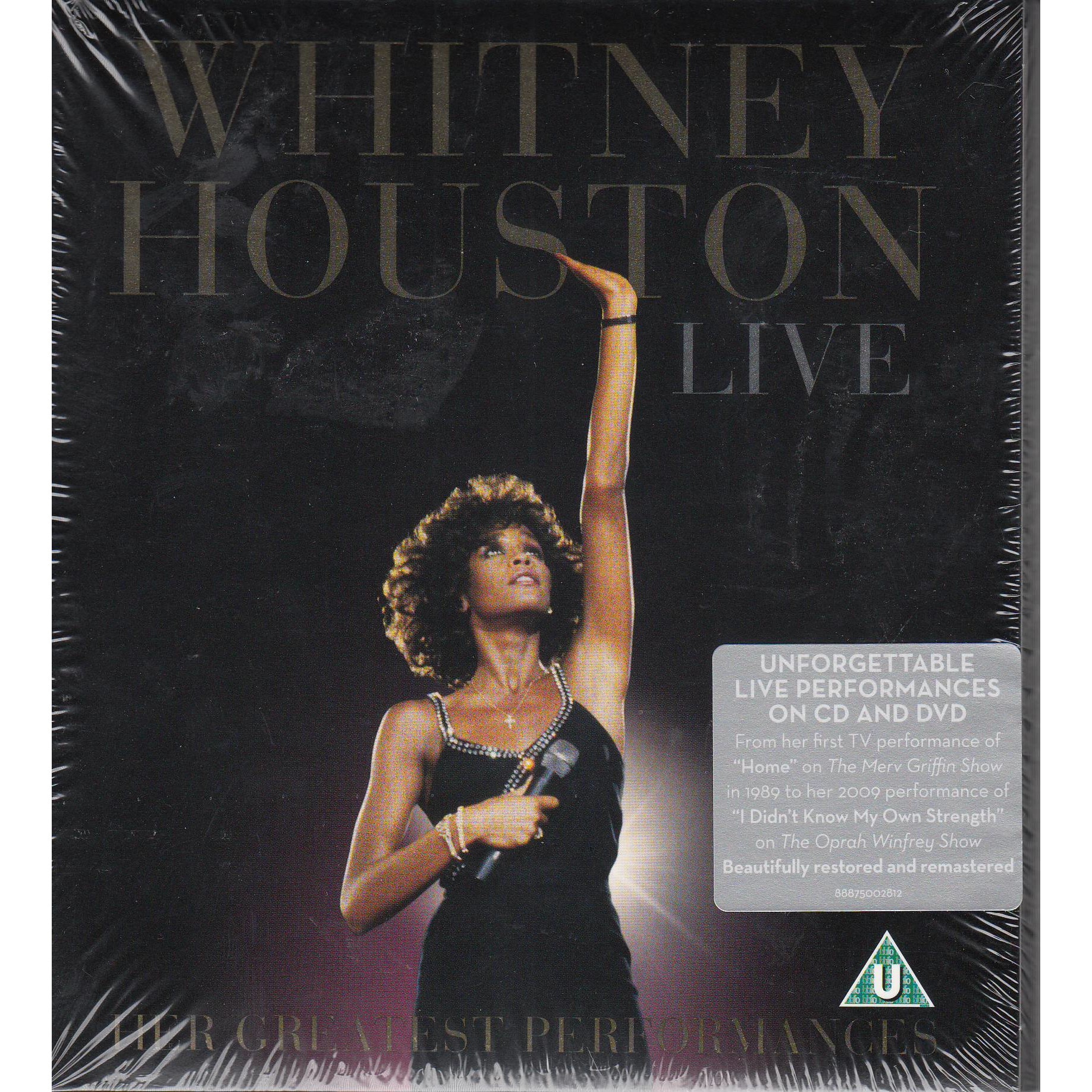 WHITNEY HOUSTON LIVE CD+DVD HER GREATEST PERFORMANCES - EMAG.hu