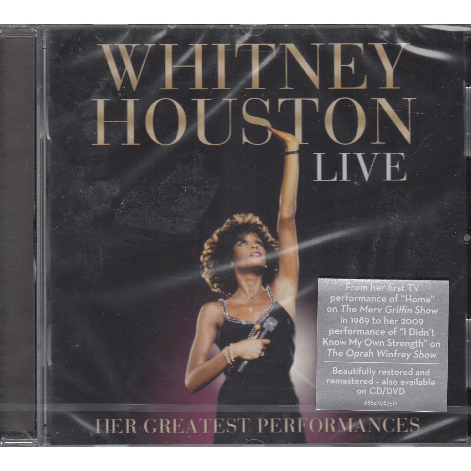 WHITNEY HOUSTON LIVE CD HER GREATEST PERFORMANCES eMAG.hu
