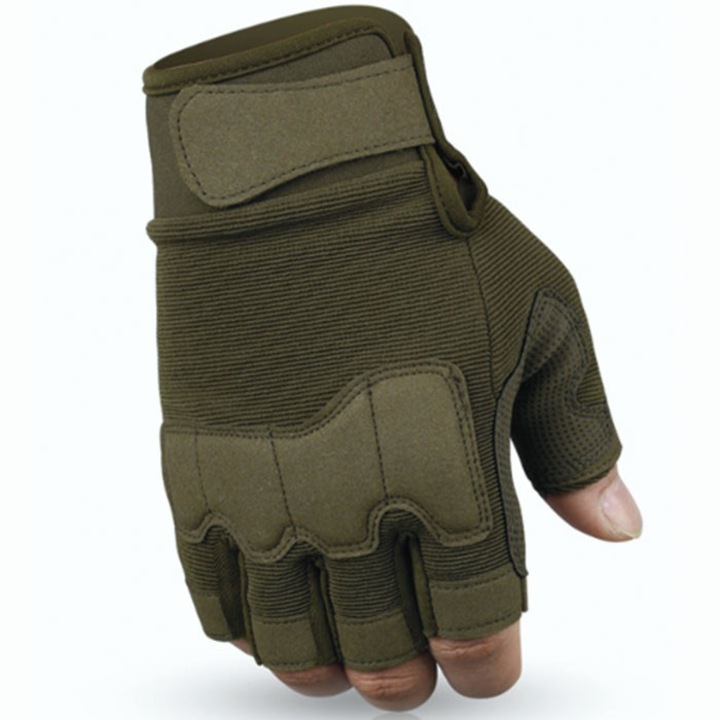 Спортни ръкавици Handz, Фитнес, Кросфит, Колоездене, Алпинизъм, Зелен