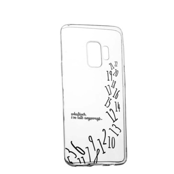Husa Silicon, Transparent, Slim, Whatever I'm Late, 141, Huawei Honor 7 Husa Silicon, Transparent, Slim, Whatever I'm Late, 141, Huawei Honor 7