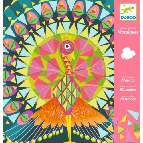 Joc creativ cu mozaic pentru copii Coco