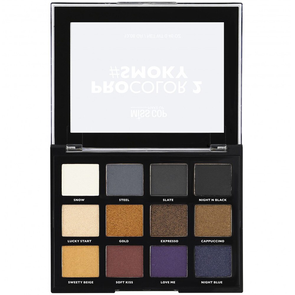 Procolor Pallete Fard de pleoape 2 Smoky