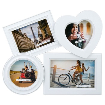 Rama foto Zola®, 4 poze, 31x27 cm Rama foto Zola®, 4 poze, 31x27 cm