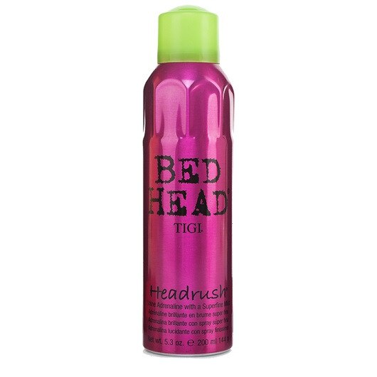 Spray fIxativ BED HEAD Styling Row Headrush pentru stralucire 200ml