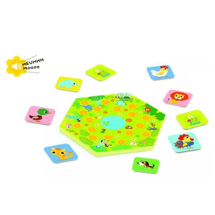 Звукова игра Memo Meuh
