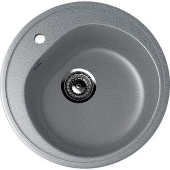 Chiuveta rotunda Ulgran, Gri inchis, 500 mm Chiuveta rotunda Ulgran, Gri inchis, 500 mm
