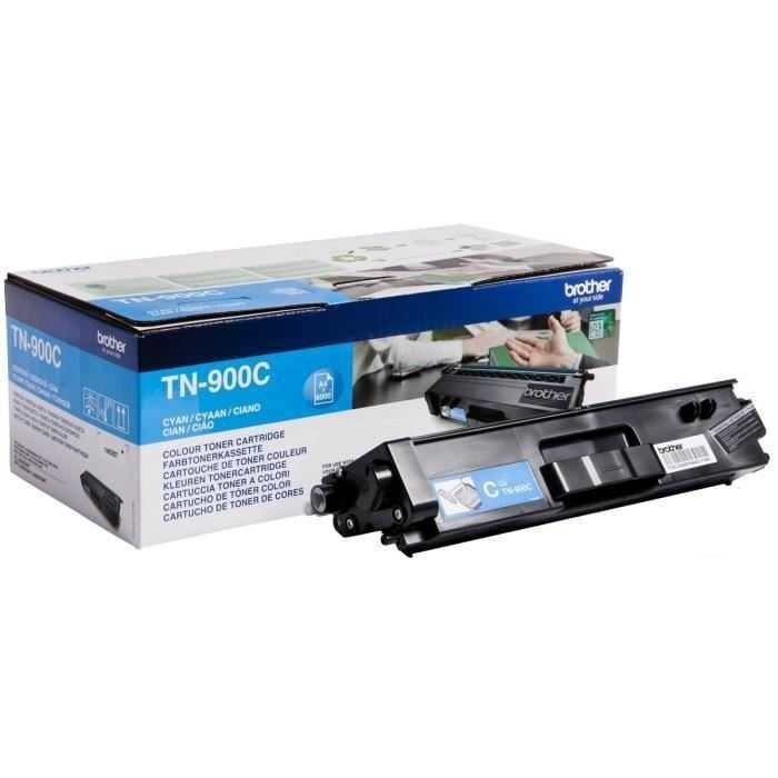 TN900 Cartus Toner Original Brother TN900C, 6000pagini, Cyan, pentru imprimante Brother HL L9200CDWT, Brother MFC L9550CDWT