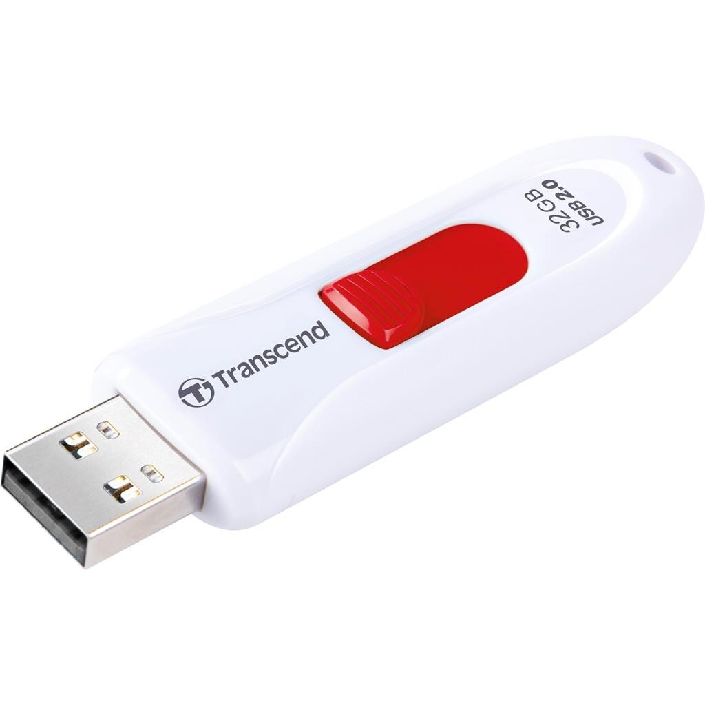 Stick USB Transcend 32GB JetFlash 590, Alb