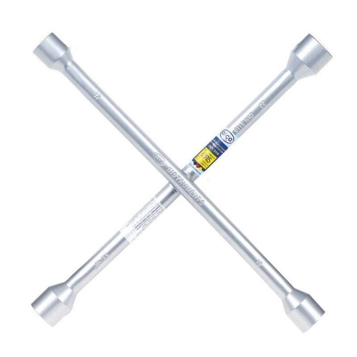 Cheie in cruce Alca, Gri, pentru roti