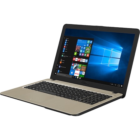 Laptop ASUS X540UB-DM551T cu procesor Intel® Core™ i3-7020U 2.30 GHz, Kaby Lake, 15.6", Full HD, 4GB, 1TB, NVIDIA GeForce MX110 2GB, Microsoft Windows 10, Chocolate Black