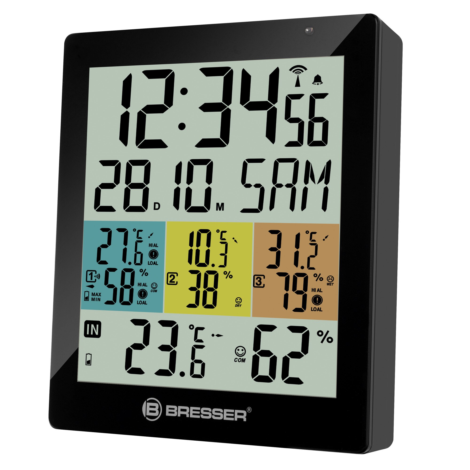 Statie meteo BRESSER Temeo Hygro Quadro DLX