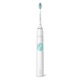 Periuta electrica sonica Philips Sonicare ProtectiveClean HX6807/04, 62000 miscari/minut, 1 mod de curatare, 2 intensitati, senzor presiune, functie BrushSync, 1 cap de periere, Alb/Verde