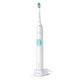 Periuta electrica sonica Philips Sonicare ProtectiveClean HX6807/04, 62000 miscari/minut, 1 mod de curatare, 2 intensitati, senzor presiune, functie BrushSync, 1 cap de periere, Alb/Verde