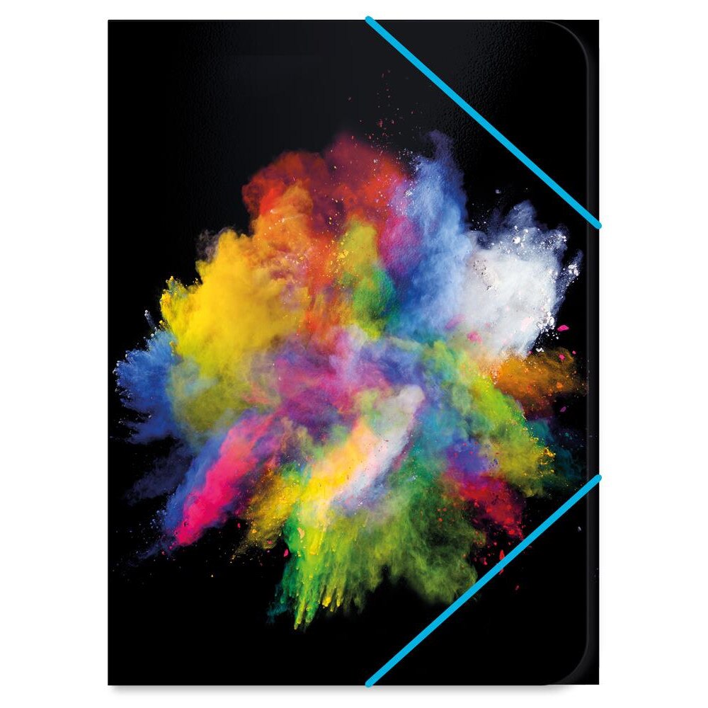 Mapa documente Explosion , inchidere cu elastic , A4