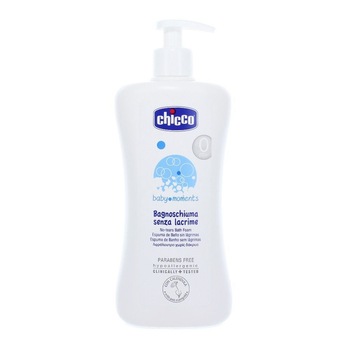 Spuma de baie, Chicco Baby Moments, fara lacrimi, 500 ml Spuma de baie, Chicco Baby Moments, fara lacrimi, 500 ml