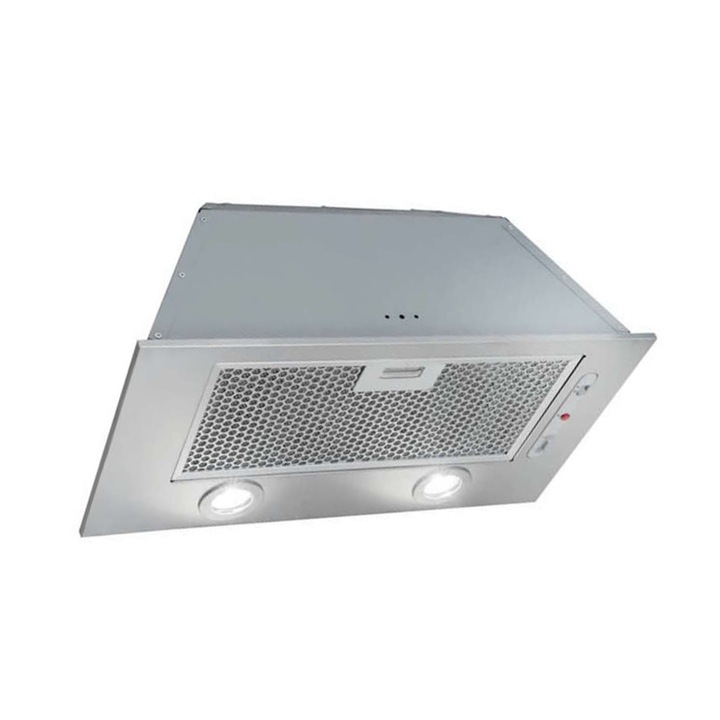 Hota incorporabila decorativa Faber STILO/SP SRM X A60, Putere de absorbtie 435 mc/h, 1 motor, Iluminare LED, 60 cm, Inox