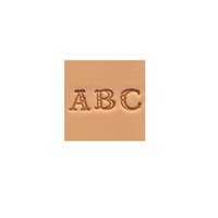 Set stante embosare piele ALFABET litere mari de 10mm, Tandy Leather