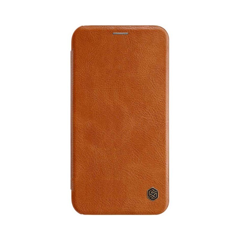 Husa Premium Flip Cover Nillkin Qin iPhone Xr Maro