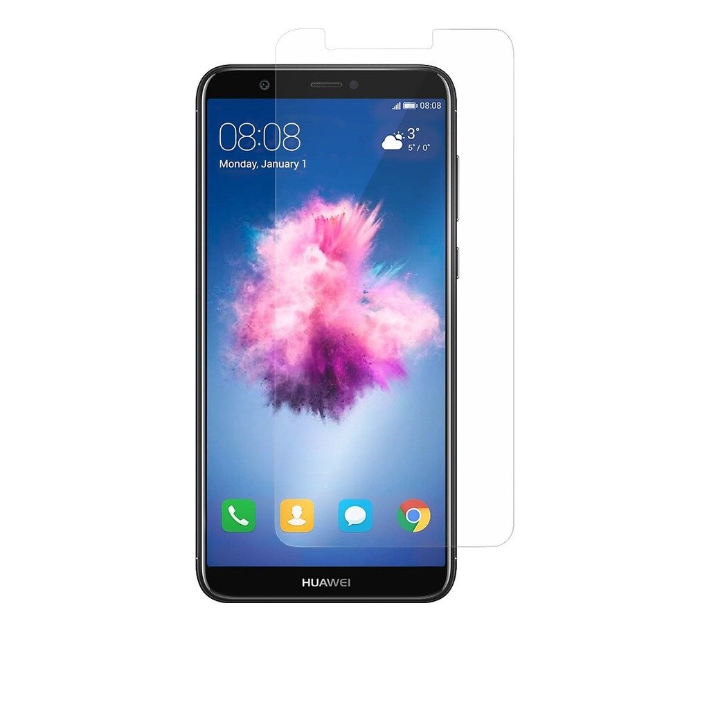 Folie protectie Huawei P SMART / ENJOI 7S din sticla securizata, Transparenta (Rebnik)