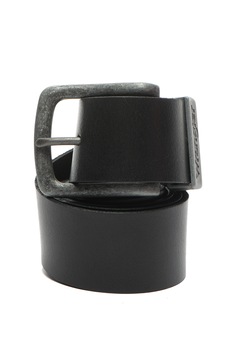 WRANGLER, Curea de piele cu logo, Negru, 100 Standard WRANGLER, Curea de piele cu logo, Negru, 100 Standard