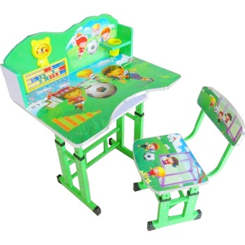 Birou copii din MDF cu jucarii interactive Novokids™ My first desk, dimensiuni 68X43X65, cadru metalic, masuta copii, Verde Birou copii din MDF cu jucarii interactive Novokids™ My first desk, dimensiuni 68X43X65, cadru metalic, masuta copii, Verde